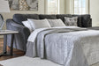 Biddeford Ebony 2-Piece Sleeper Sectional With Chaise - Ella Furniture