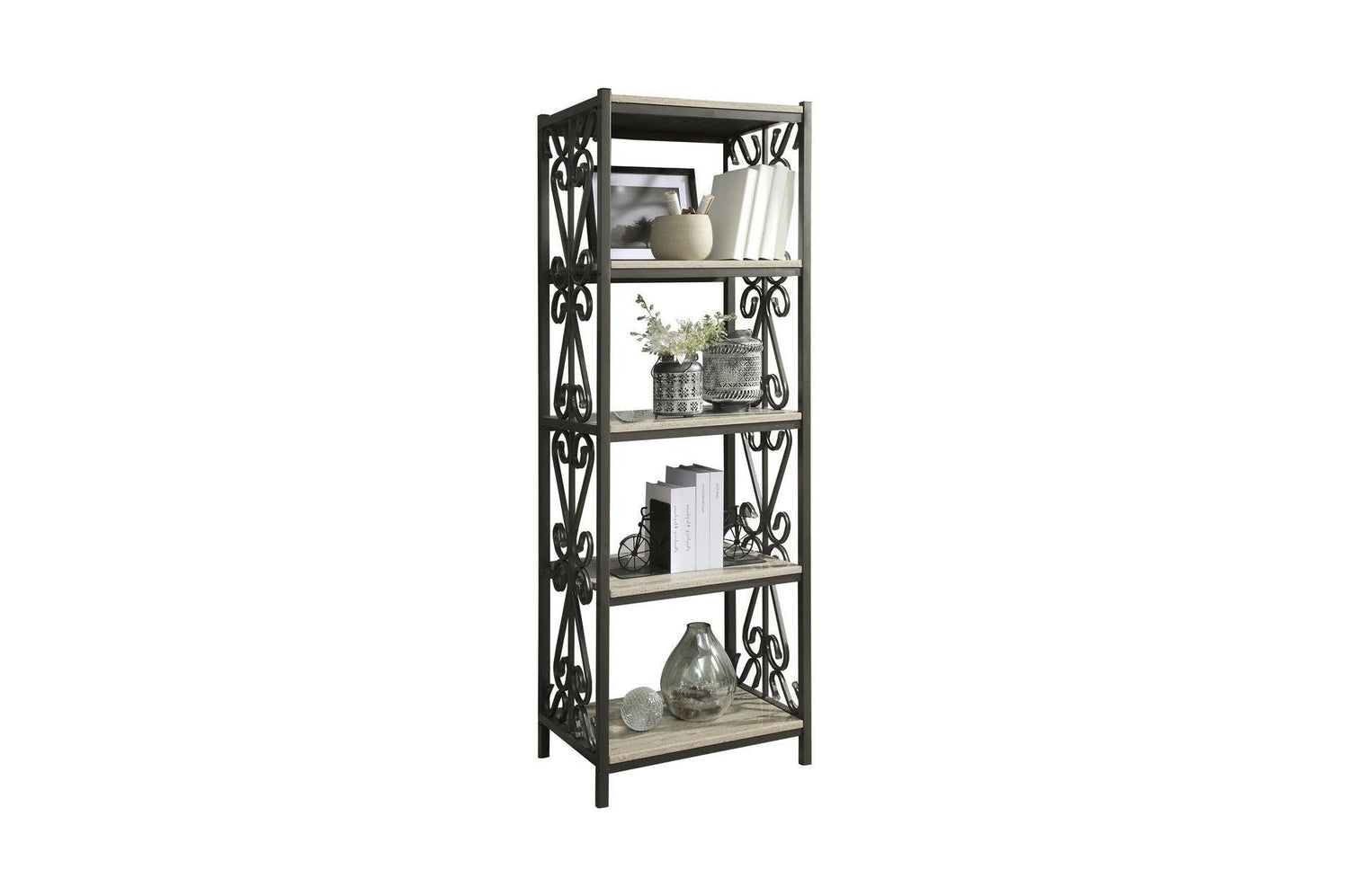 Fairhope Feminine Modern Sleek Faux Marble Metal Storage Tv Stand/sofa Table - Ella Furniture