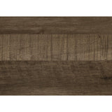 Dogue Gunmetal Finish Modern Melamine Board, Metal, Engineered Wood Bookcase 4 Fixed Shelves - Ella Furniture