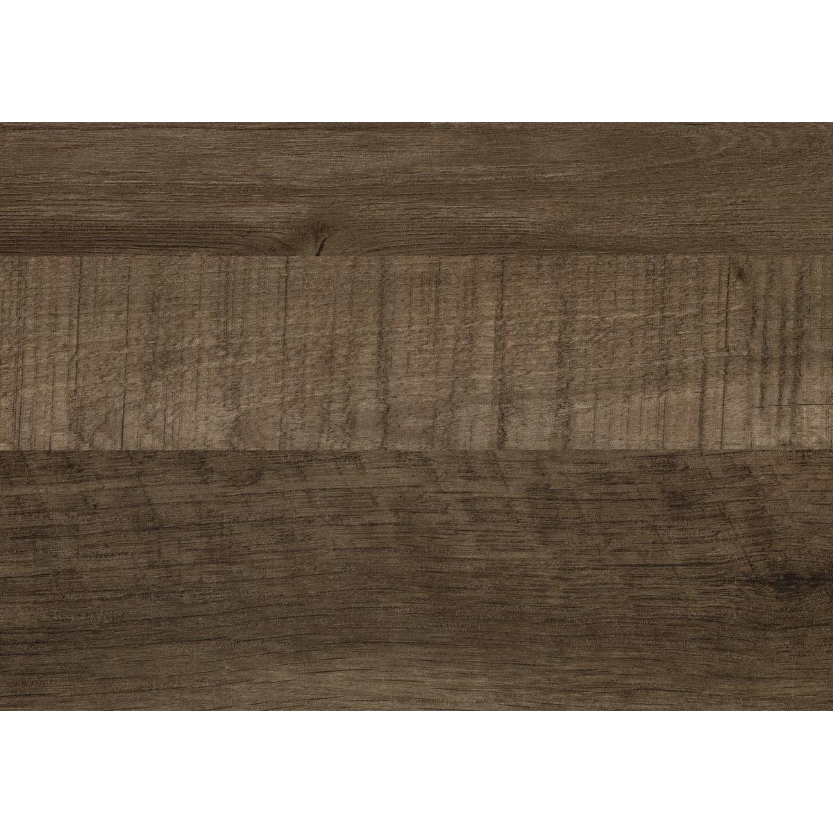 Dogue Gunmetal Finish Modern Melamine Board, Metal, Engineered Wood Bookcase 4 Fixed Shelves - Ella Furniture