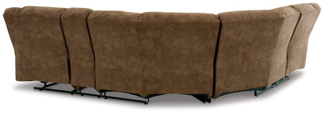 Partymate Brindle 2-Piece Reclining Sectional - Ella Furniture