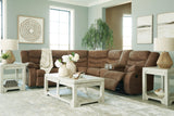Partymate Brindle 2-Piece Reclining Sectional - Ella Furniture