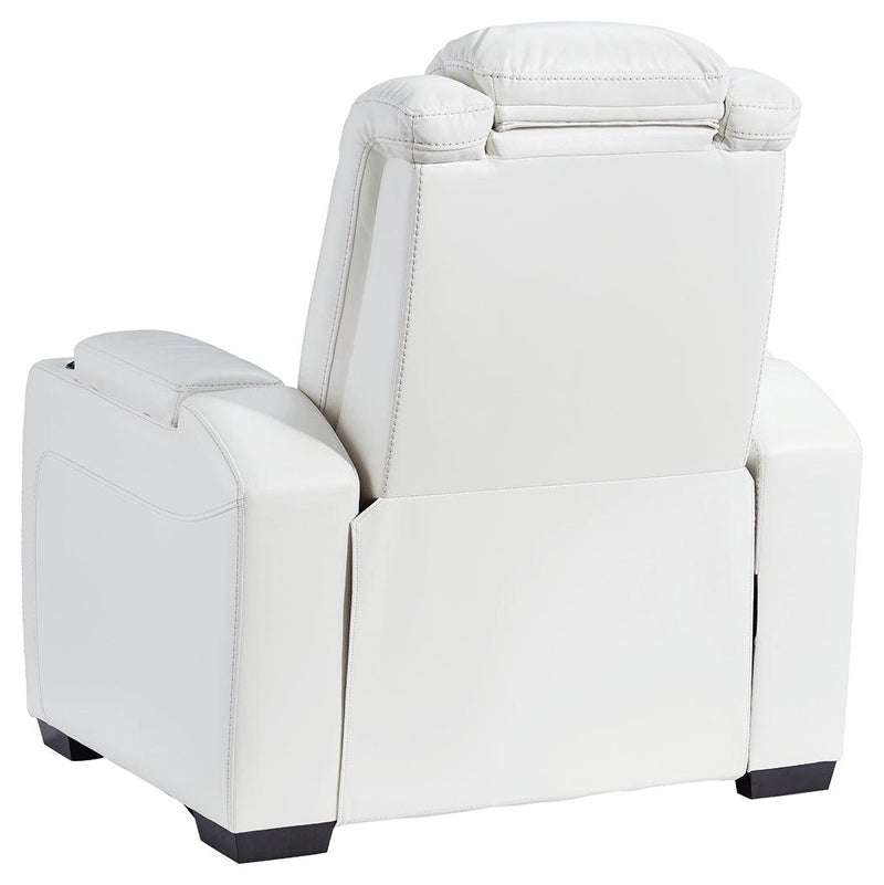 Party White Time 3-Piece Home Theater Seating - Ella Furniture