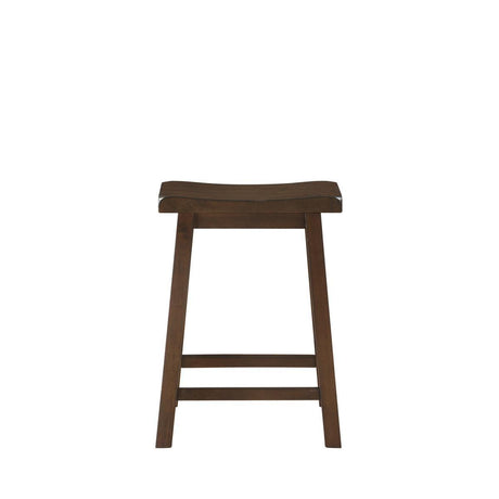 Bracknell Brown Cherry Rustic Modern Casual Industrial Solid Wood Counter Height Dining Room Set - Ella Furniture