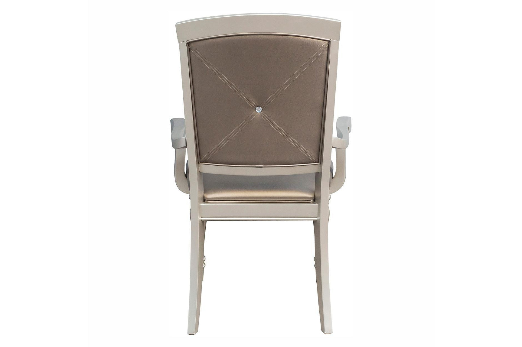 Orsina Pearl Modern Contemporary Faux Leather Upholstered Seat Rectangular Dining Room Set - Ella Furniture