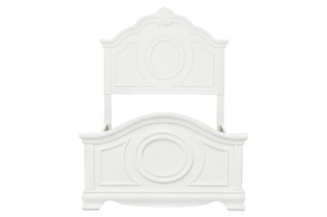 Lucida White Modern Contemporary Traditional Wood And Engineered Wood Youth Bedroom Set - Ella Furniture