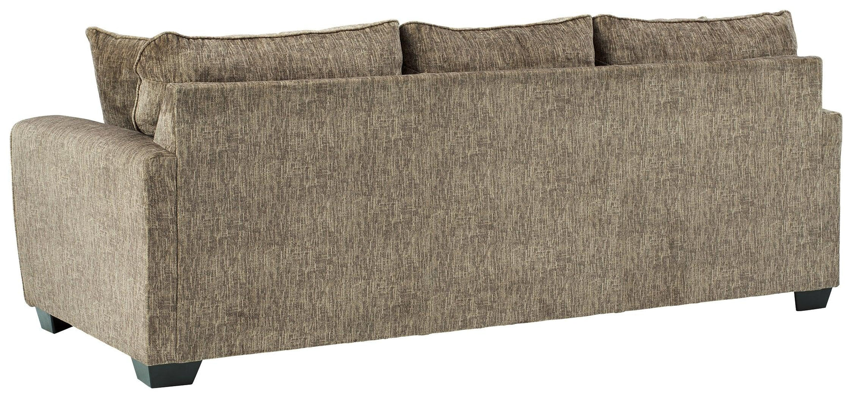 Olin Chocolate Chenille Queen Sofa Sleeper - Ella Furniture