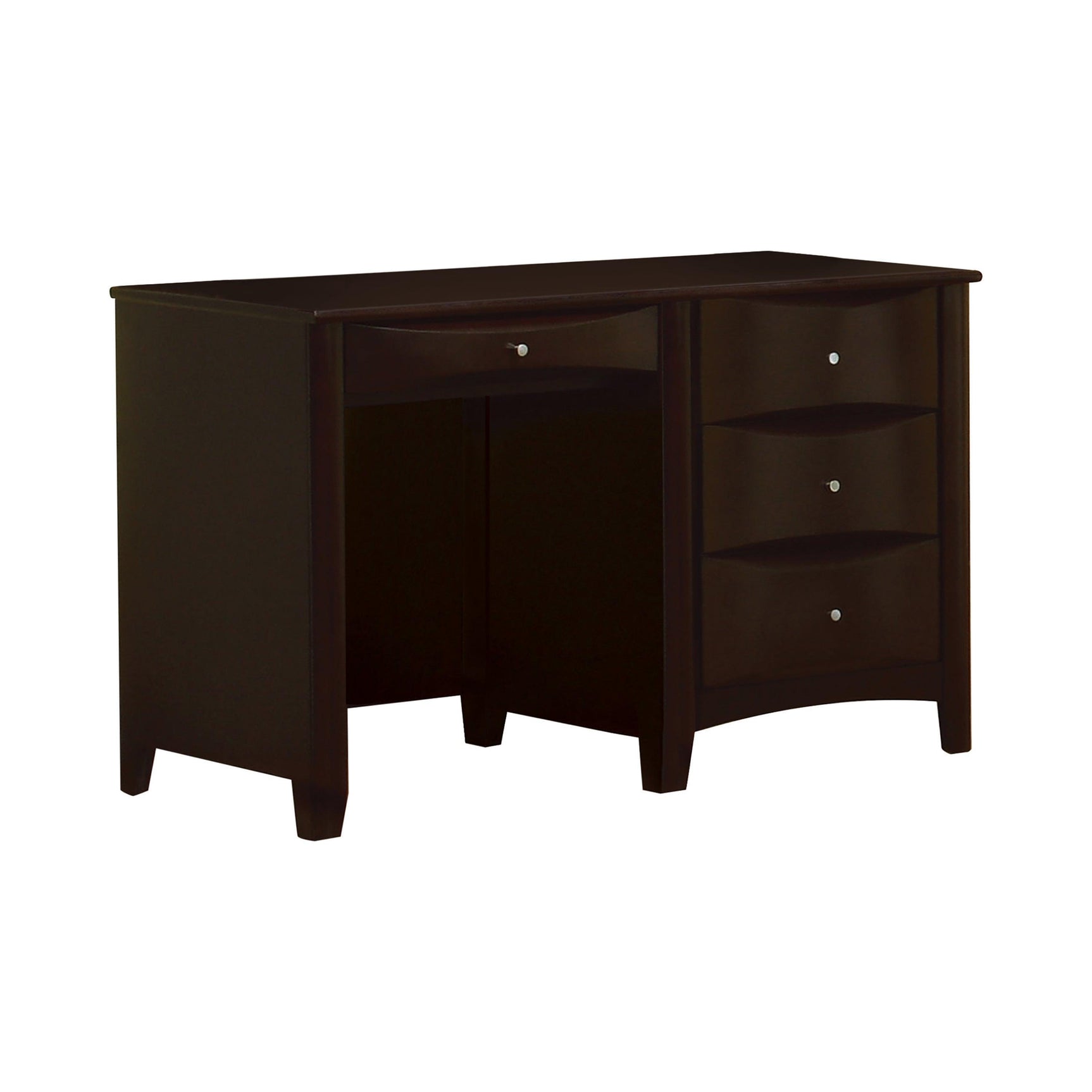 Phoenix Hutch With Shelves Cappuccino - Ella Furniture