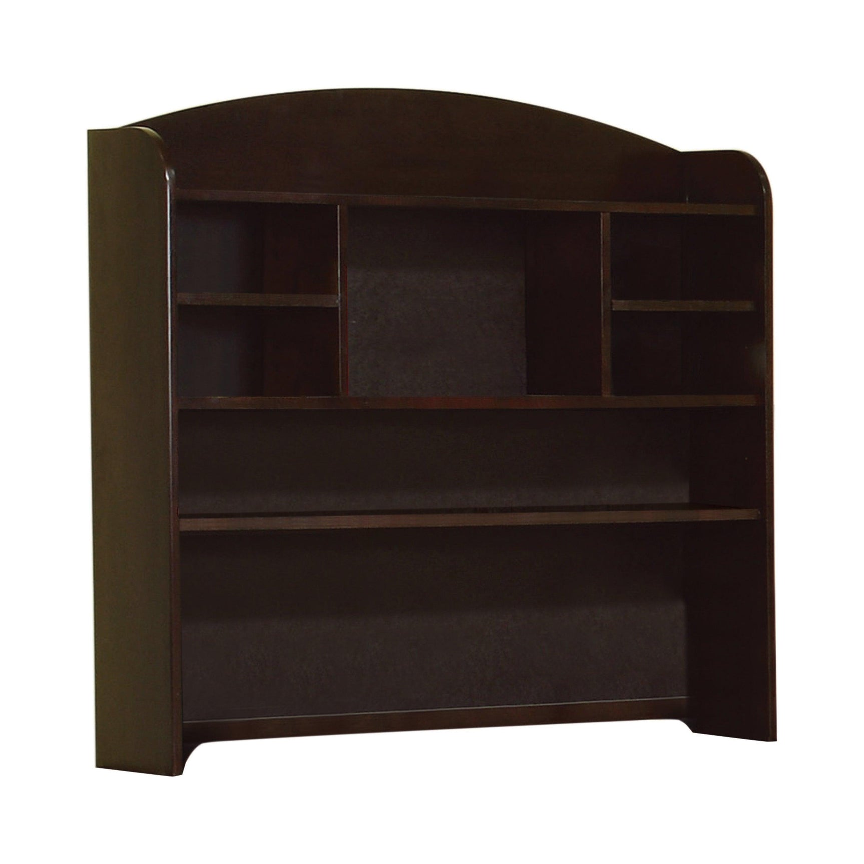 Phoenix Hutch With Shelves Cappuccino - Ella Furniture