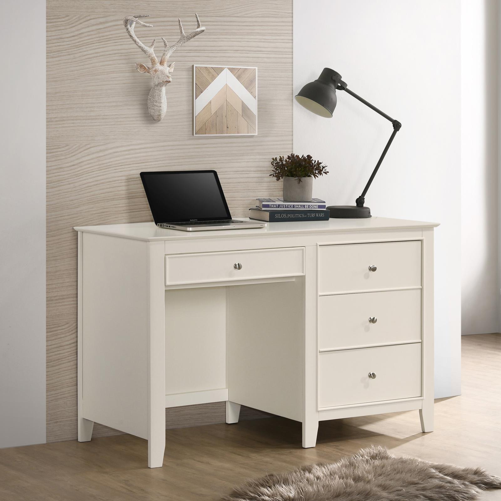 Selena Byttermilk Desk - Ella Furniture