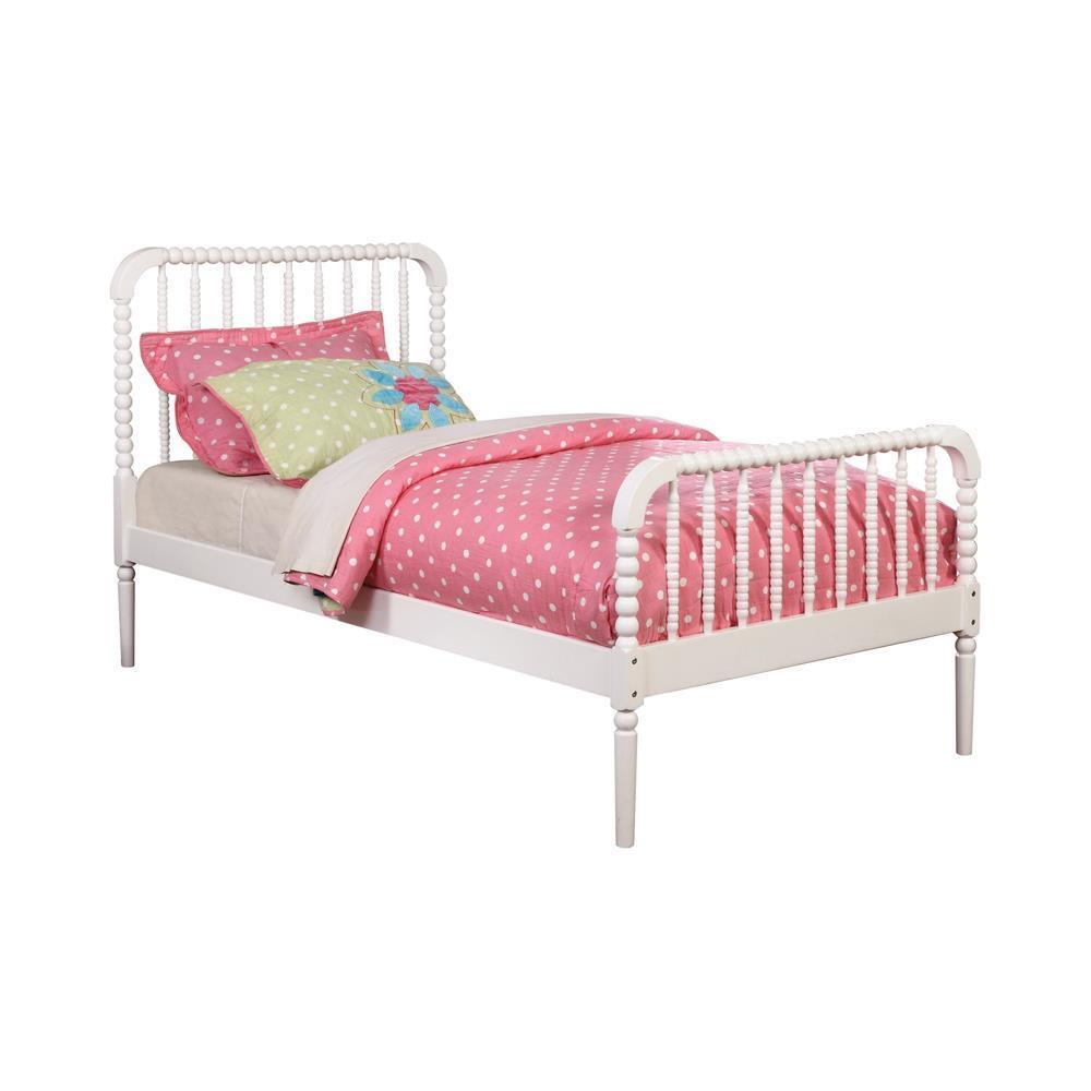 Jones Twin Bed White - Ella Furniture