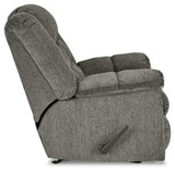 Kegler Putty Chenille Recliner - Ella Furniture