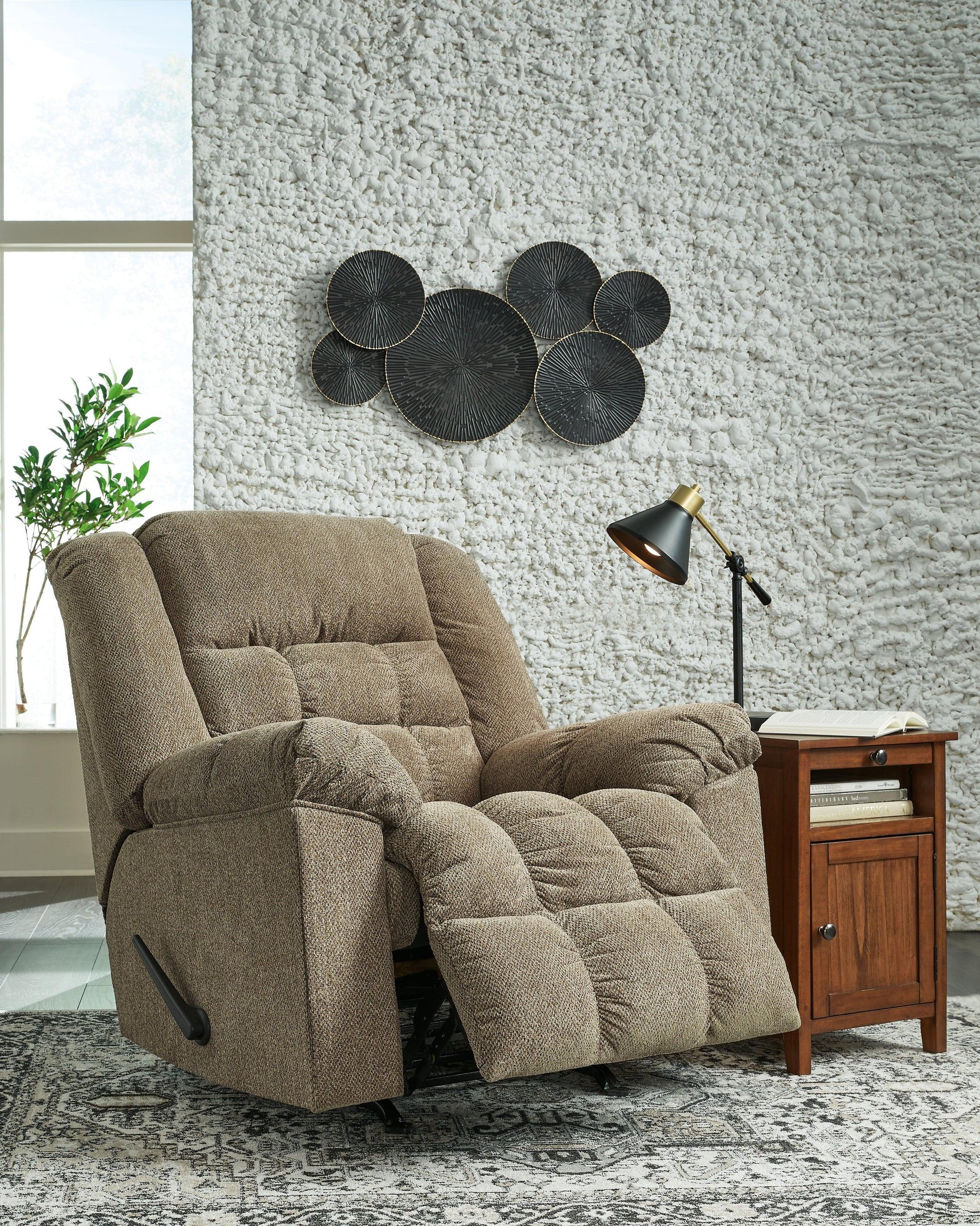 Kegler Briar Chenille Recliner - Ella Furniture