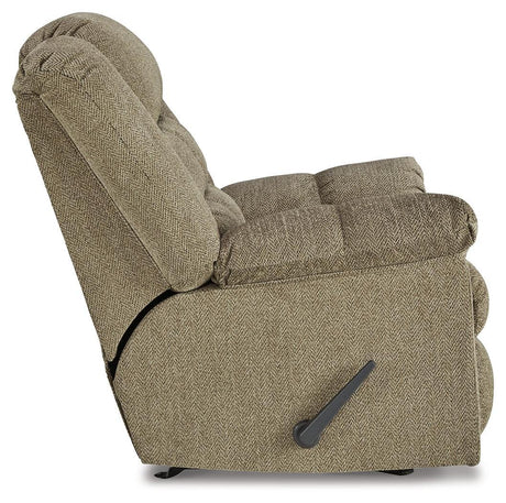 Kegler Briar Chenille Recliner - Ella Furniture