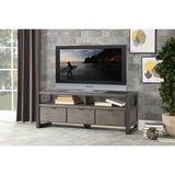 Prudhoe Power Gunmetal Modern Contemporary Acacia Veneer, Wood And Engineered Wood Tv Stand - Ella Furniture