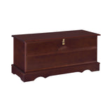 Paula Rectangular Cedar Chest Warm Brown - Ella Furniture