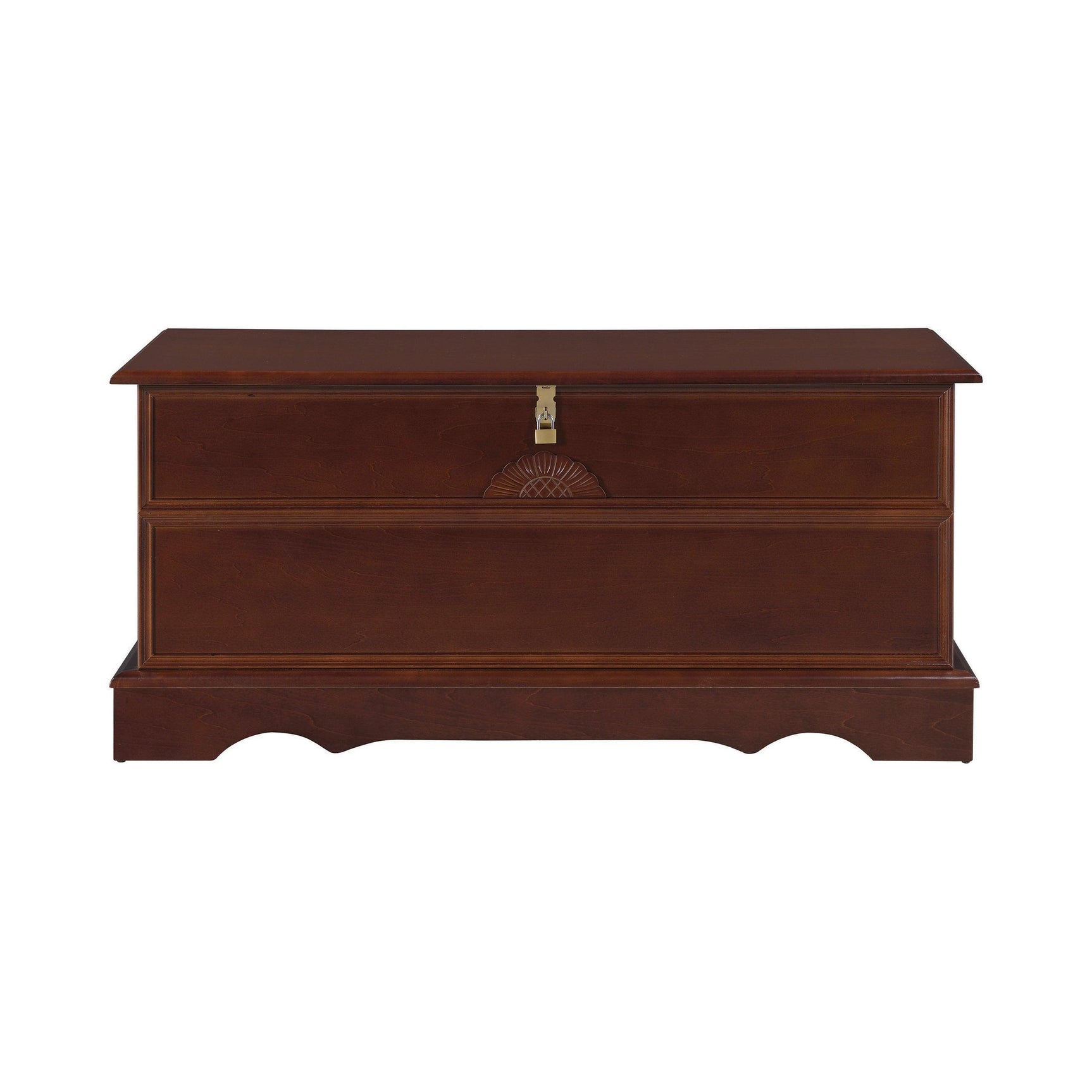 Paula Rectangular Cedar Chest Warm Brown - Ella Furniture