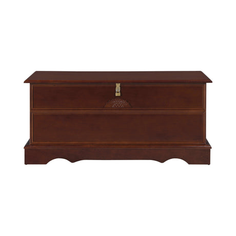 Paula Rectangular Cedar Chest Warm Brown - Ella Furniture
