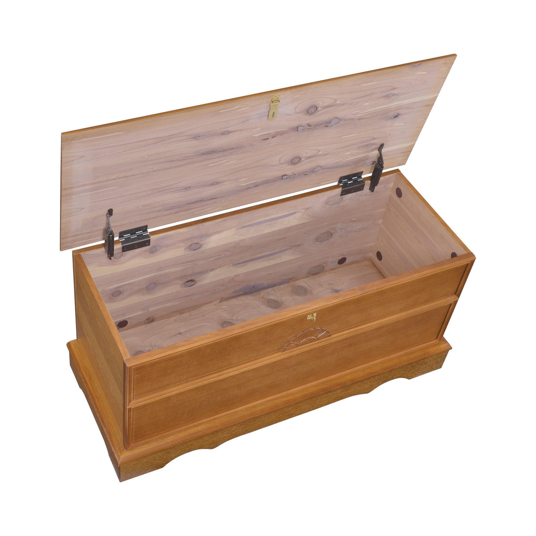 Paula Rectangular Cedar Chest Honey - Ella Furniture