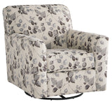 Abney Platinum Chenille,textured Accent Chair - Ella Furniture