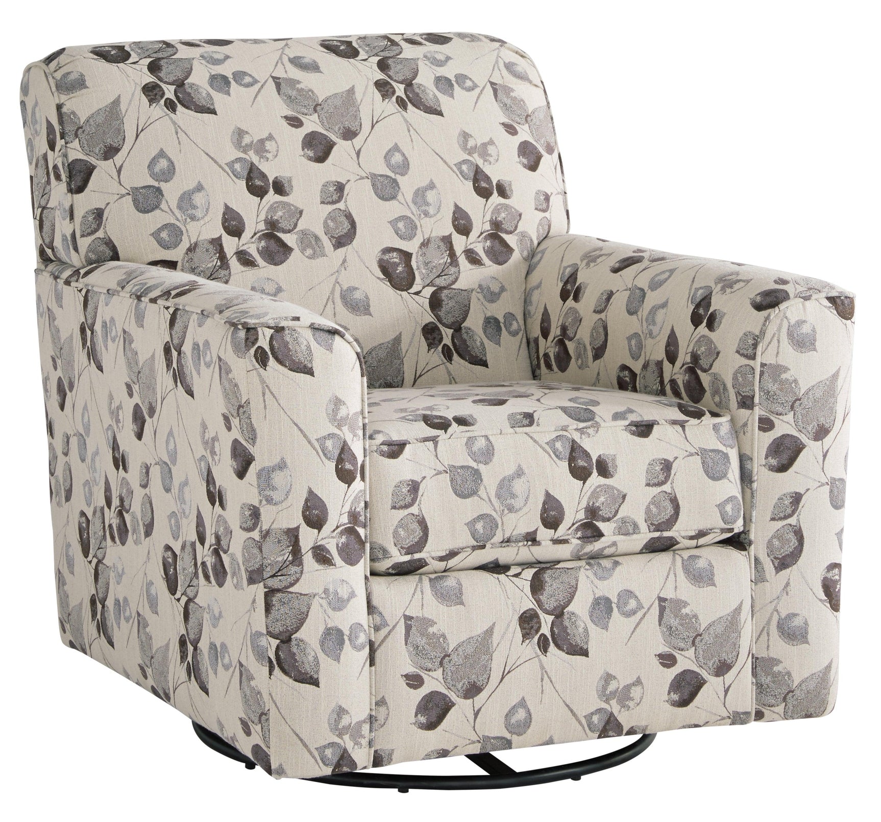 Abney Platinum Chenille,textured Accent Chair - Ella Furniture