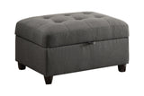Stonenesse Tufted Sectional Grey - Ella Furniture