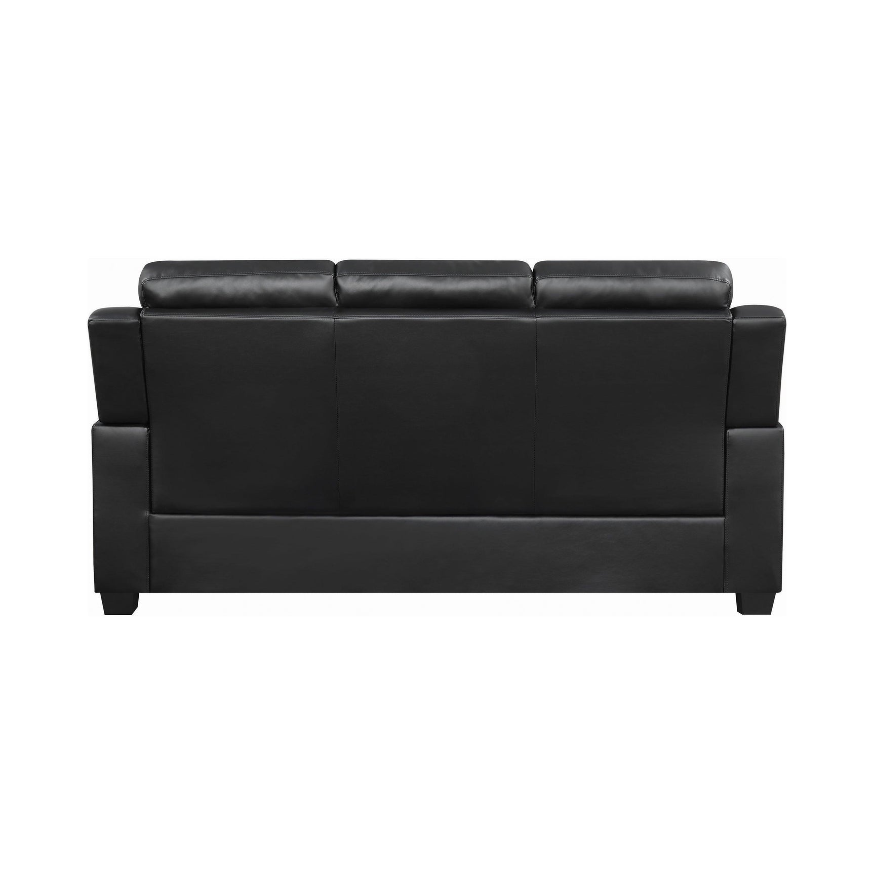Finley Tufted Upholstered Sofa Black - Ella Furniture