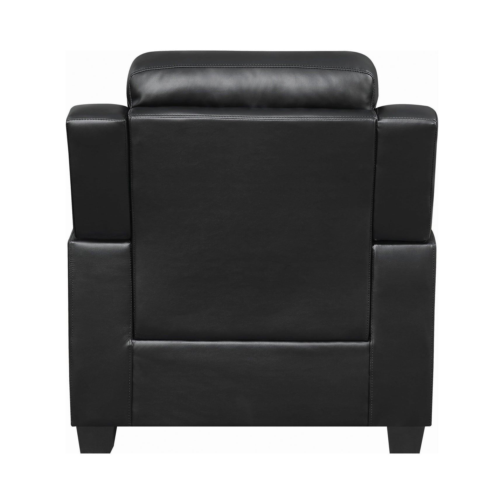 Finley Tufted Upholstered Chair Black - Ella Furniture