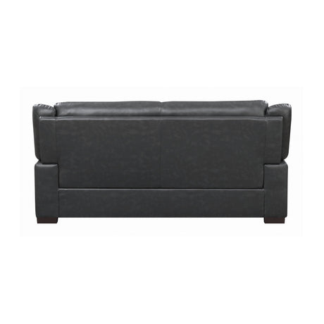 Arabella Pillow Top Upholstered Sofa Grey - Ella Furniture