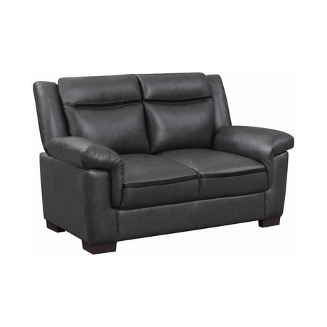Arabella Pillow Top Upholstered Chair Grey - Ella Furniture