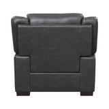 Arabella Pillow Top Upholstered Chair Grey - Ella Furniture