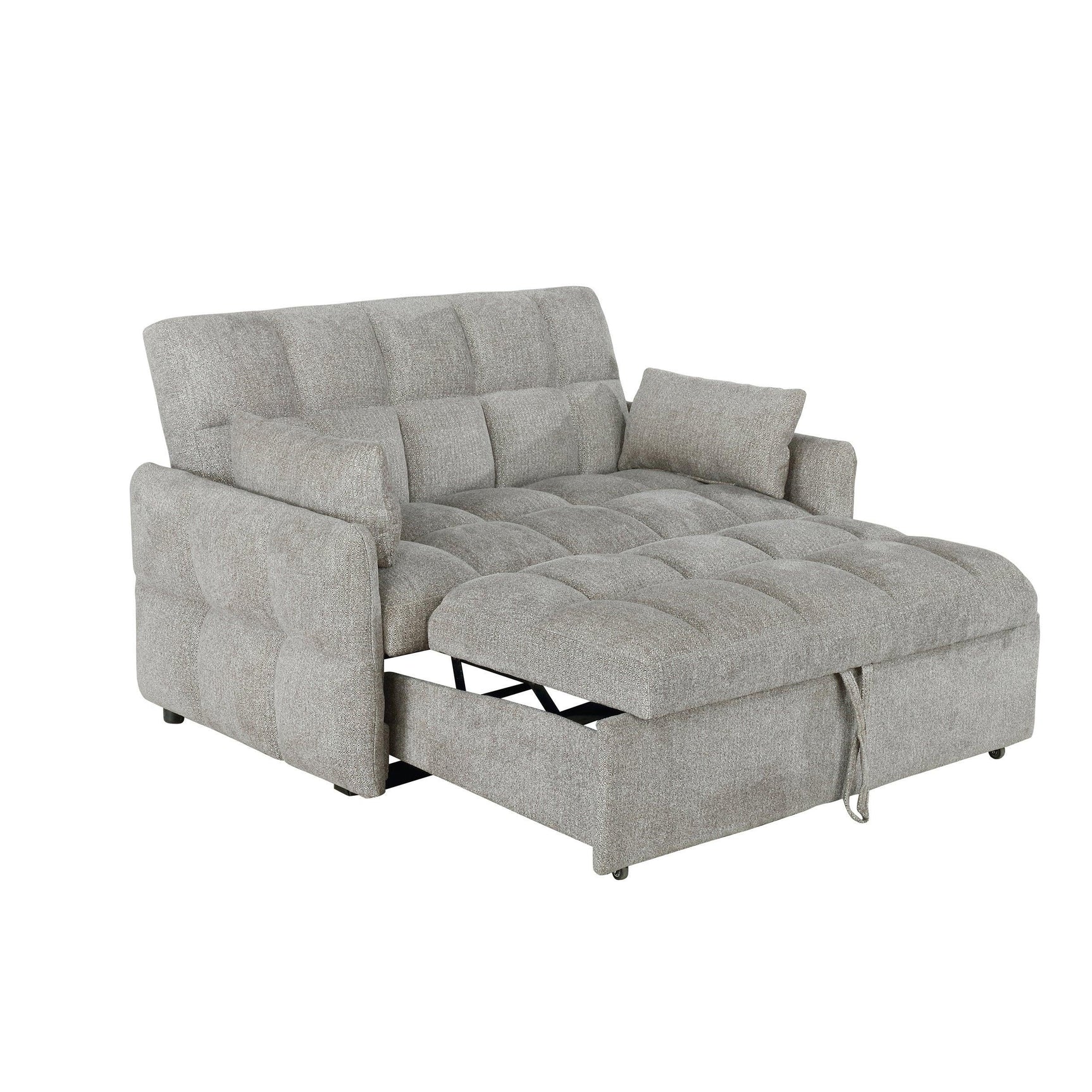 Cotswold Tufted Cushion Sleeper Sofa Bed Beige - Ella Furniture