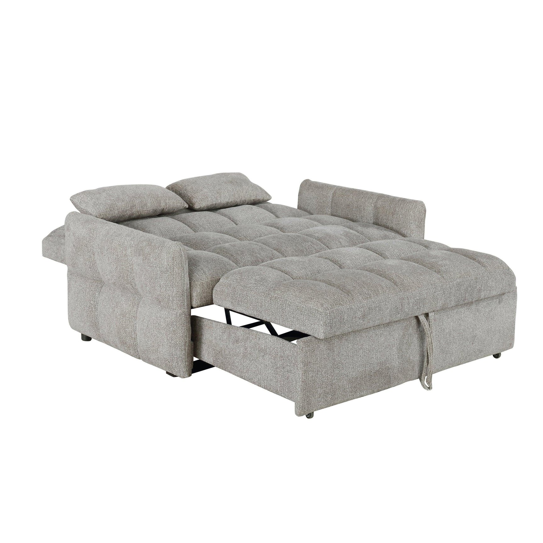 Cotswold Tufted Cushion Sleeper Sofa Bed Beige - Ella Furniture