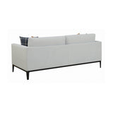 Apperson Cushioned Back Sofa Light Grey - Ella Furniture