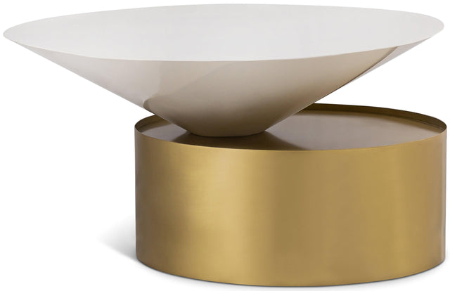 Damon Brass Coffee Table - Ella Furniture