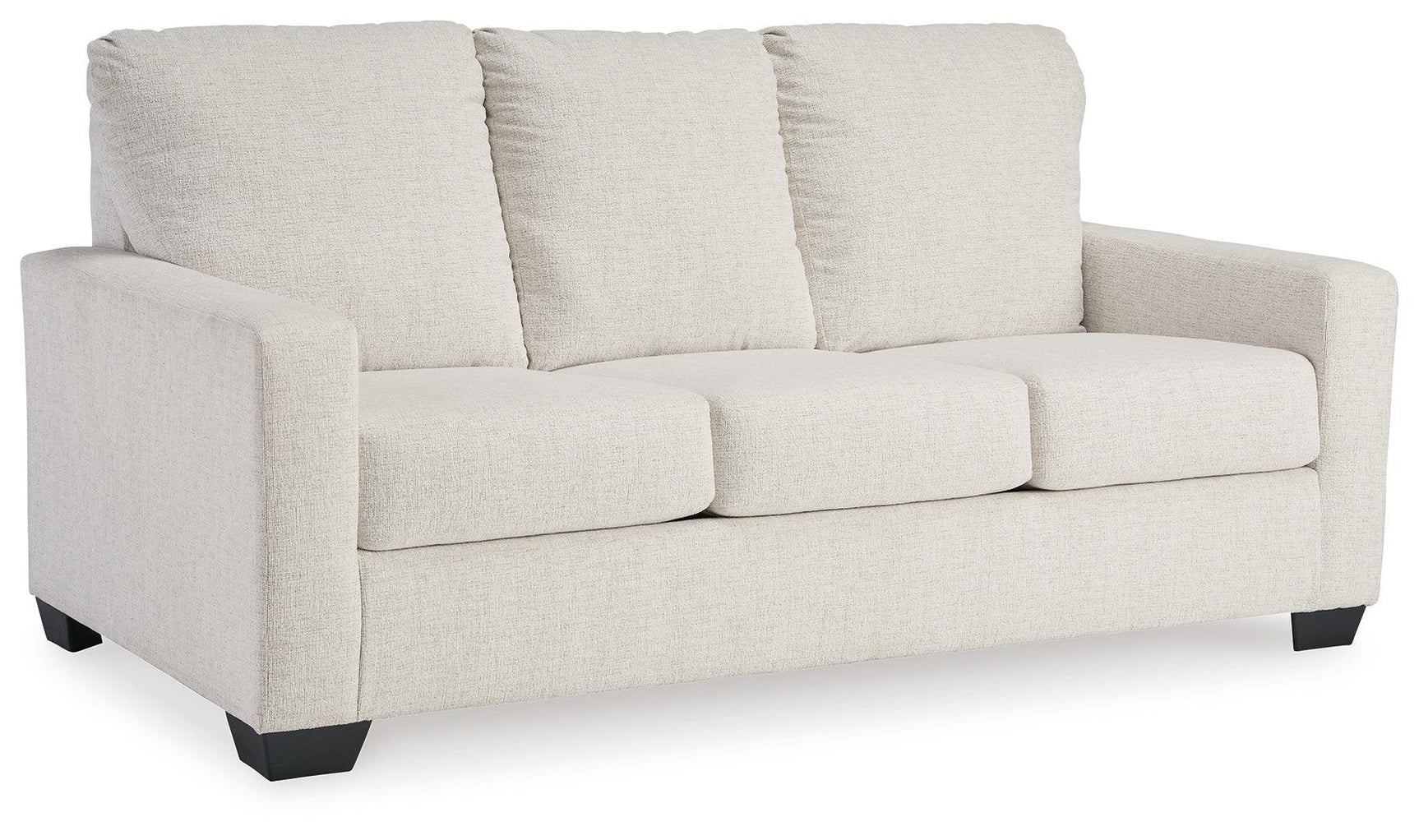 Rannis Snow Chenille Full Sofa Sleeper - Ella Furniture