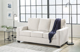 Rannis Snow Chenille Full Sofa Sleeper - Ella Furniture