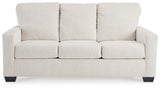 Rannis Snow Chenille Full Sofa Sleeper - Ella Furniture