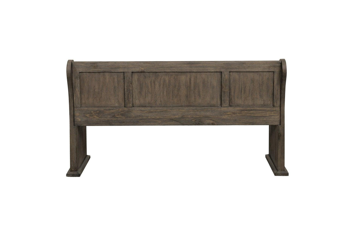 Toulon Dark Oak Rustic Finish Classic Solid Wood Rectangular Dining Set - Ella Furniture