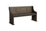 Toulon Dark Oak Rustic Finish Classic Solid Wood Rectangular Dining Set - Ella Furniture