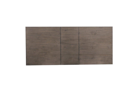 Toulon Dark Oak Rustic Finish Classic Solid Wood Rectangular Dining Set - Ella Furniture
