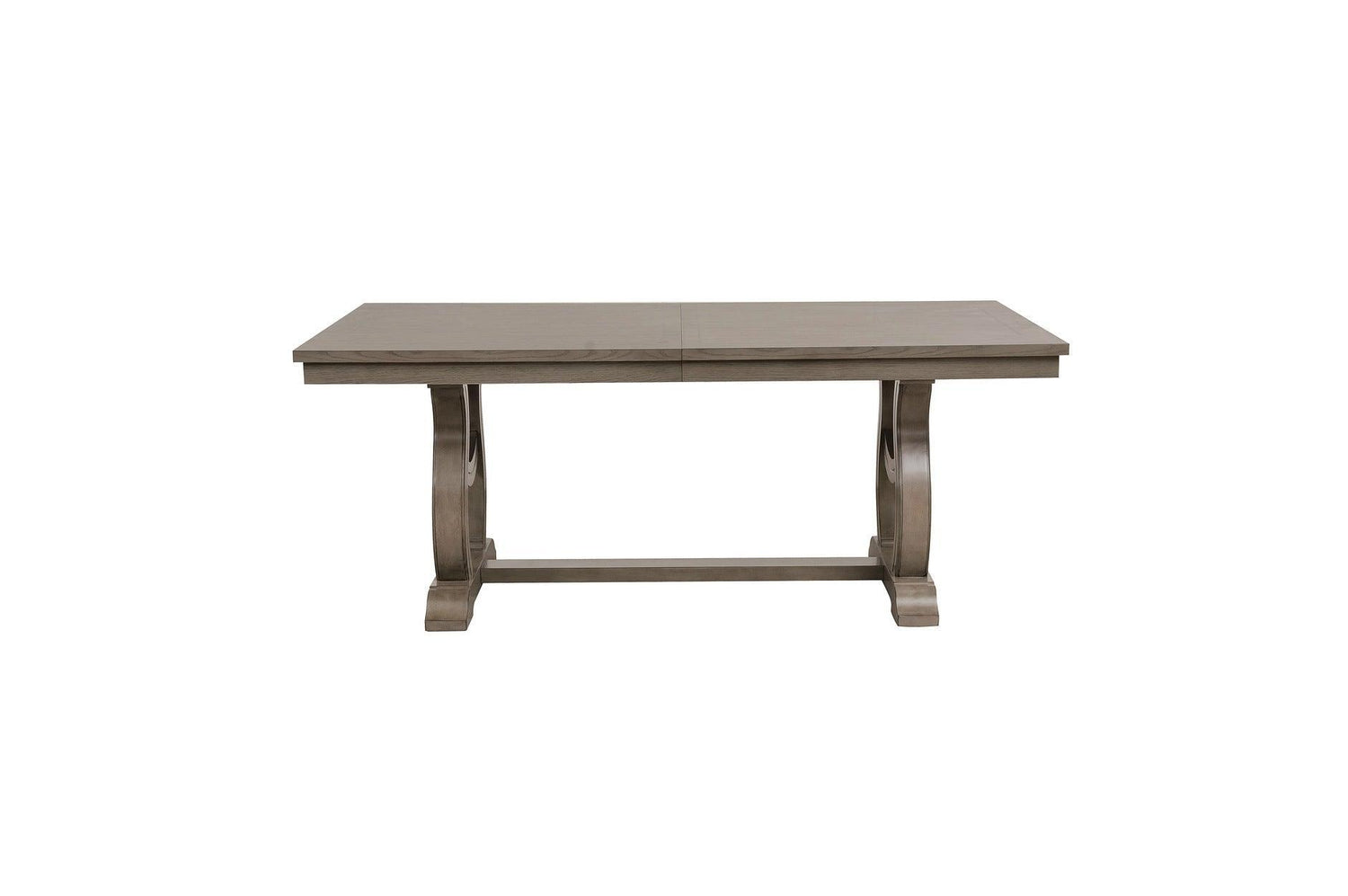 Vermillion Neutral Bisque Wood Button-Tufted Fabric Upholstered Seat Rectangular Dining Room Set - Ella Furniture