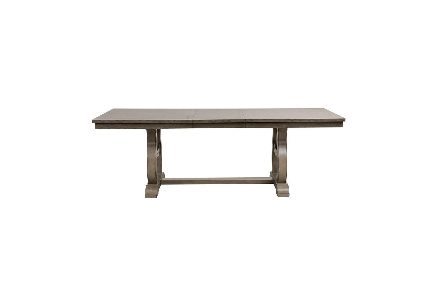 Vermillion Neutral Bisque Wood Button-Tufted Fabric Upholstered Seat Rectangular Dining Room Set - Ella Furniture
