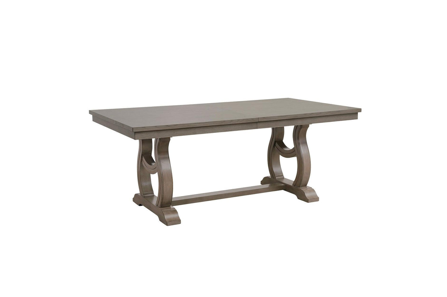 Vermillion Neutral Bisque Wood Button-Tufted Fabric Upholstered Seat Rectangular Dining Room Set - Ella Furniture