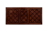Lordsburg Brown Cherry Solid Wood Faux Leather Upholstered Seat Rectangular Dining Room Set - Ella Furniture