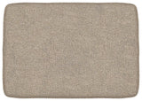 Greaves Driftwood Chenille Ottoman - Ella Furniture