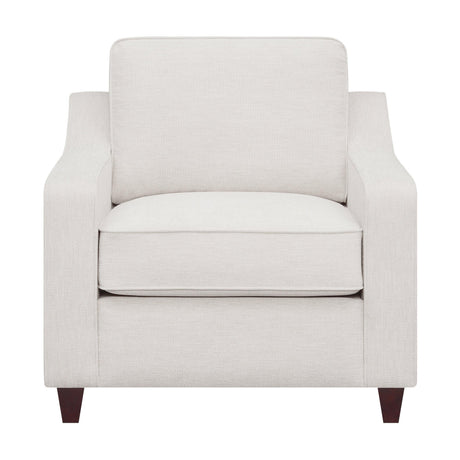 Christine Upholstered Cushion Back Sofa Beige - Ella Furniture