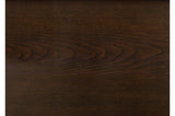 Oratorio Cherry White Solid Wood And Veneer Fabric Upholstery Seat Rectangular Dining Room Set - Ella Furniture