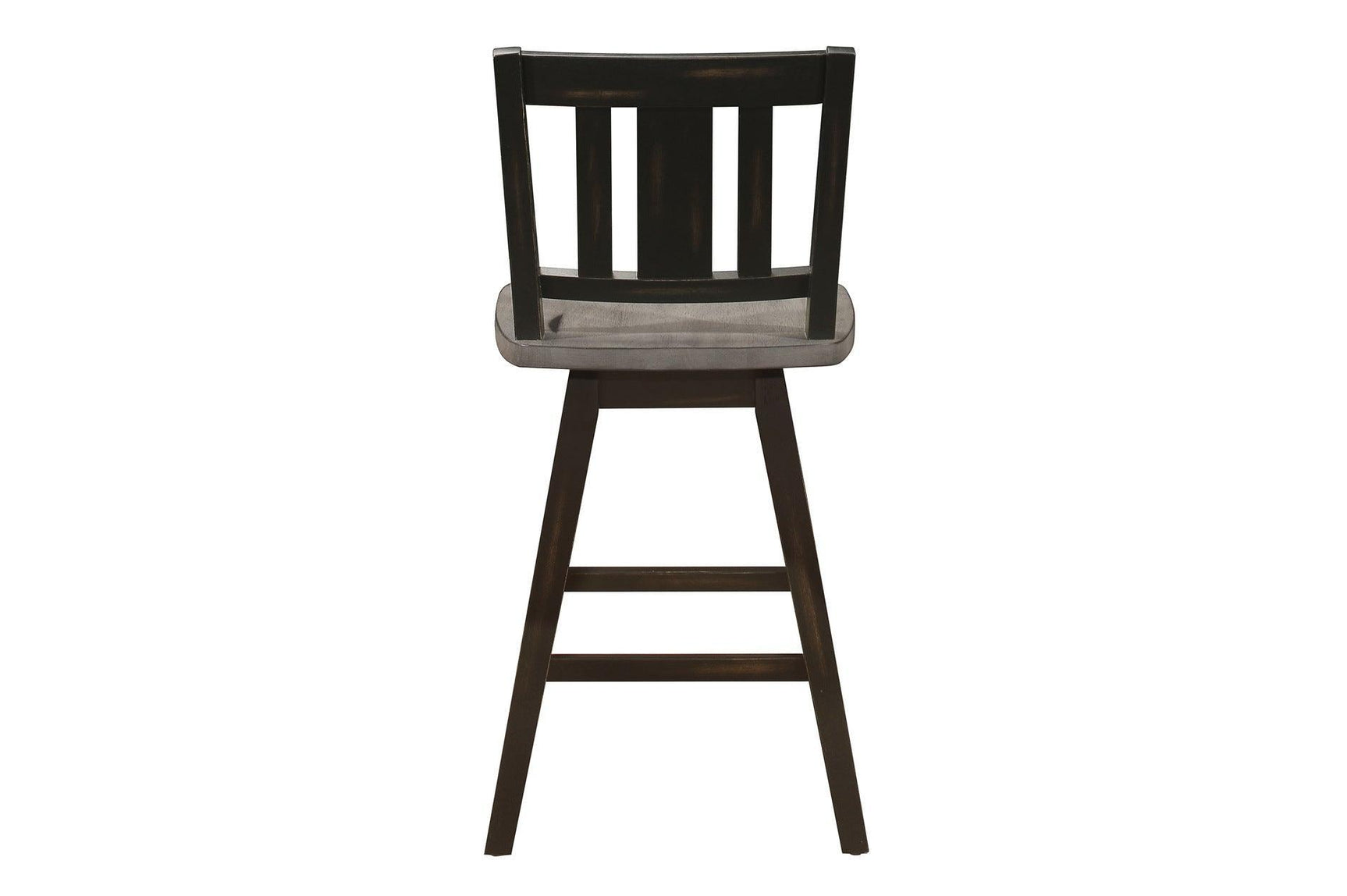 Amsonia Black Sand Through Rustic Solid Wood And Veneer Upholstered Rectangular Dining Room Set - Ella Furniture