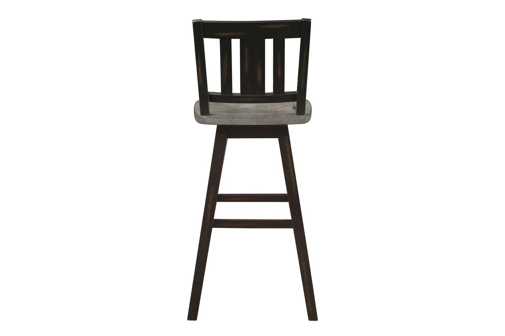 Amsonia Black Sand Through Rustic Solid Wood And Veneer Upholstered Rectangular Dining Room Set - Ella Furniture